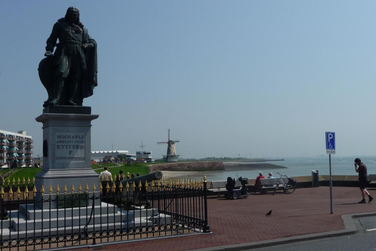 Rijksmonument Havenzicht, Met Zeezicht, Ligging Direct Aan Zee En Centrum Флиссинген Экстерьер фото