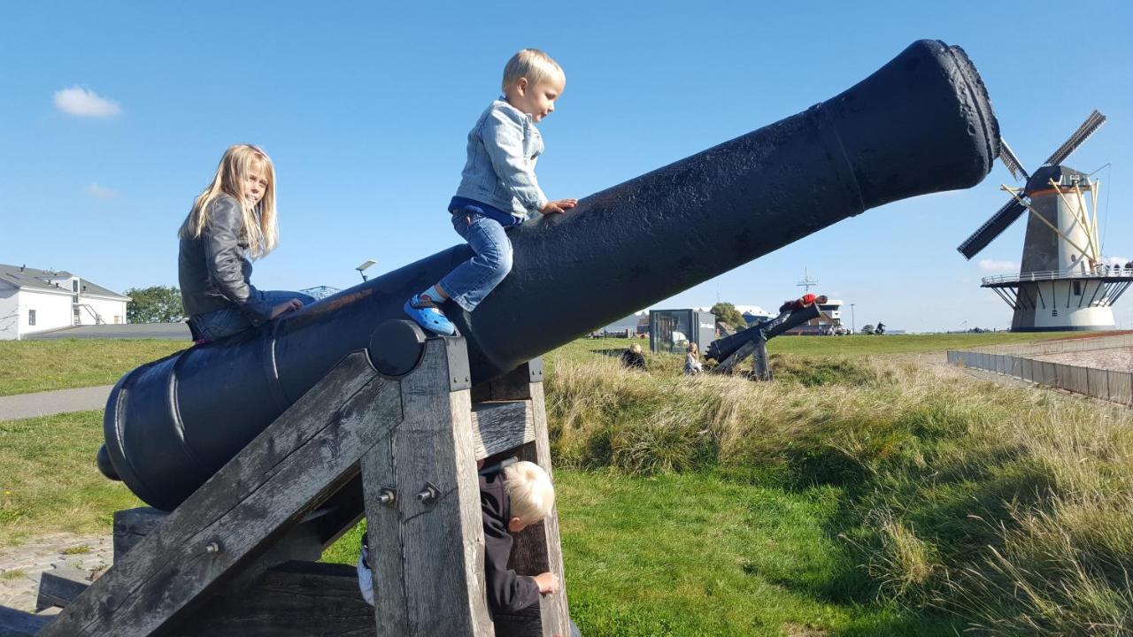 Rijksmonument Havenzicht, Met Zeezicht, Ligging Direct Aan Zee En Centrum Флиссинген Экстерьер фото