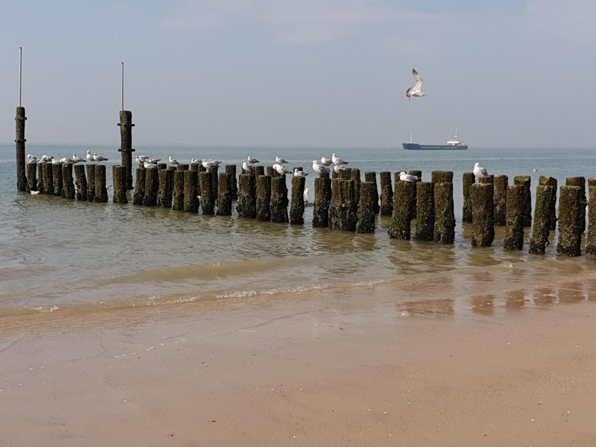 Rijksmonument Havenzicht, Met Zeezicht, Ligging Direct Aan Zee En Centrum Флиссинген Экстерьер фото