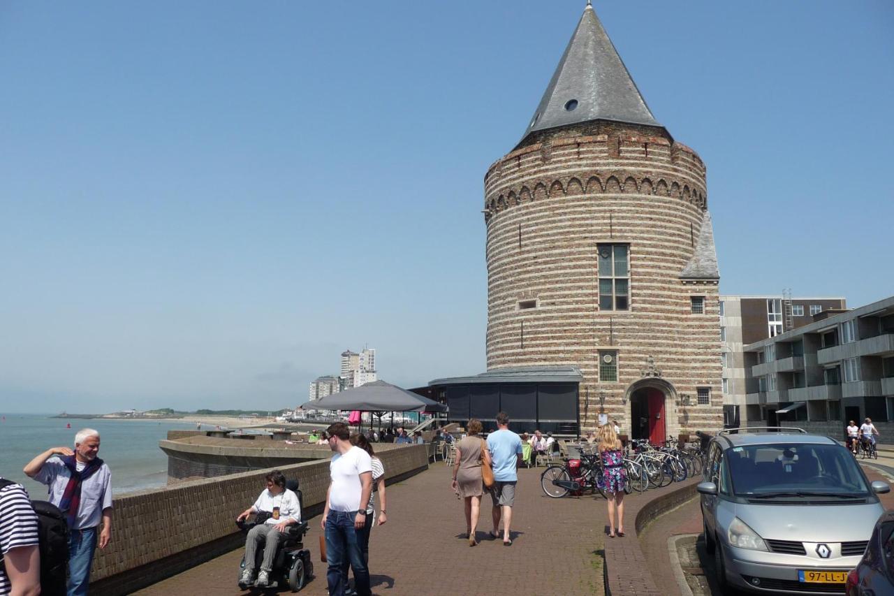 Rijksmonument Havenzicht, Met Zeezicht, Ligging Direct Aan Zee En Centrum Флиссинген Экстерьер фото