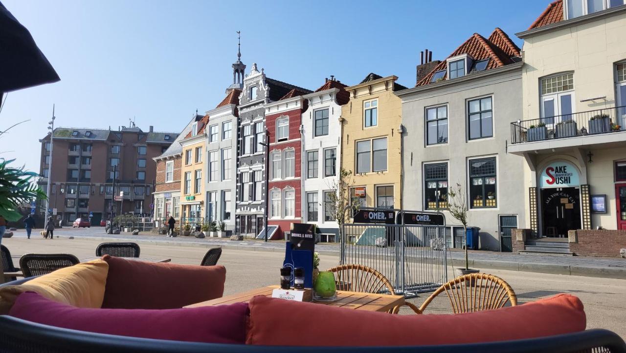 Rijksmonument Havenzicht, Met Zeezicht, Ligging Direct Aan Zee En Centrum Флиссинген Экстерьер фото