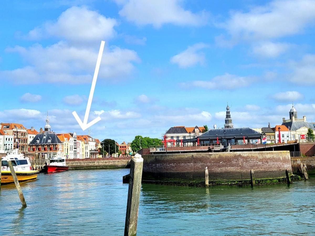 Rijksmonument Havenzicht, Met Zeezicht, Ligging Direct Aan Zee En Centrum Флиссинген Экстерьер фото