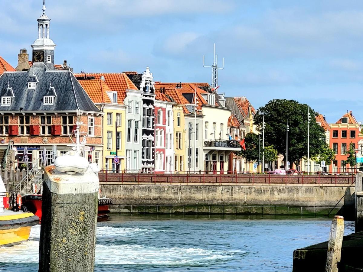 Rijksmonument Havenzicht, Met Zeezicht, Ligging Direct Aan Zee En Centrum Флиссинген Экстерьер фото